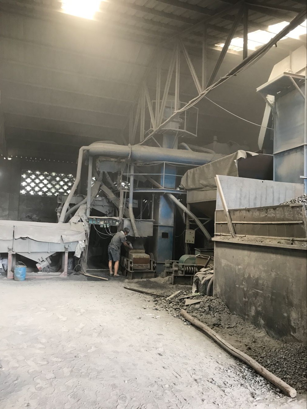 破碎、粉磨、篩選工藝