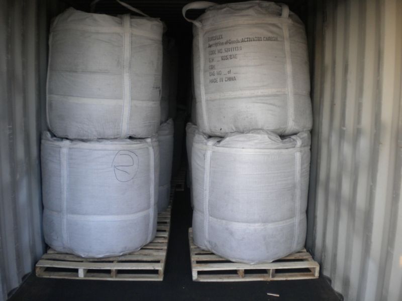 棕剛玉噸包發(fā)往青島港