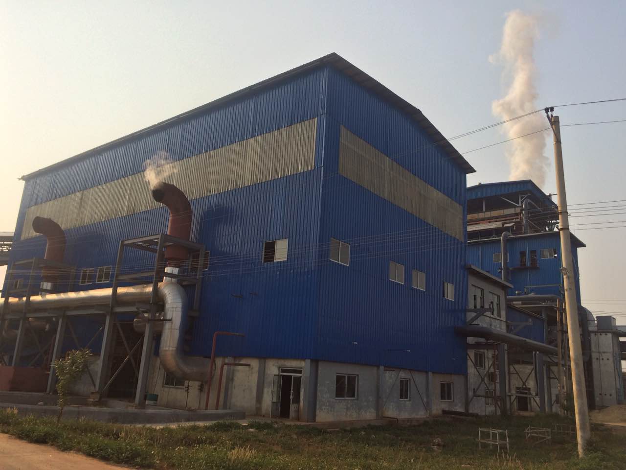 白剛玉煅燒車(chē)間